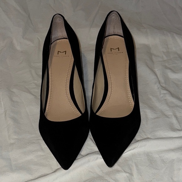 Marc Fisher ZALA BLOCK HEEL POINTY TOE PUMP - Picture 3 of 9